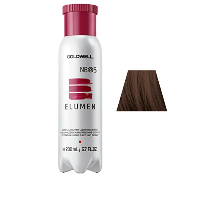 Goldwell Elumen Long Lasting Hair Color Oxidant Free #nb@5 200ml 200ml