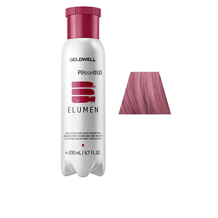 Goldwell Elumen Long Lasting Hair Color Oxidant Free #plrose@10 200ml 200ml