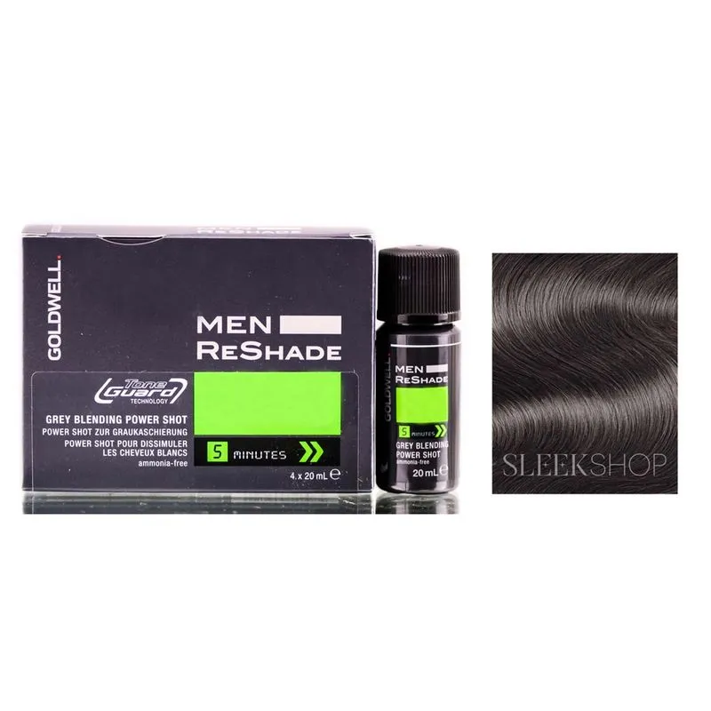 Cor de cabelo Goldwell Men ReShade Grey Blending Power Shot