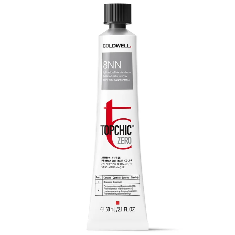 Goldwell TopChic Zero 8NN Biondo Naturale Chiaro 60 ml — Tinta capelli