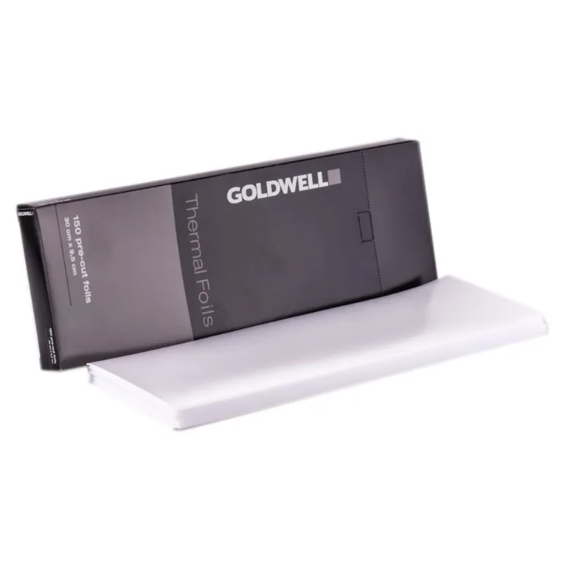 Folhas Térmicas Goldwell 150 Folhas Pré-cortadas