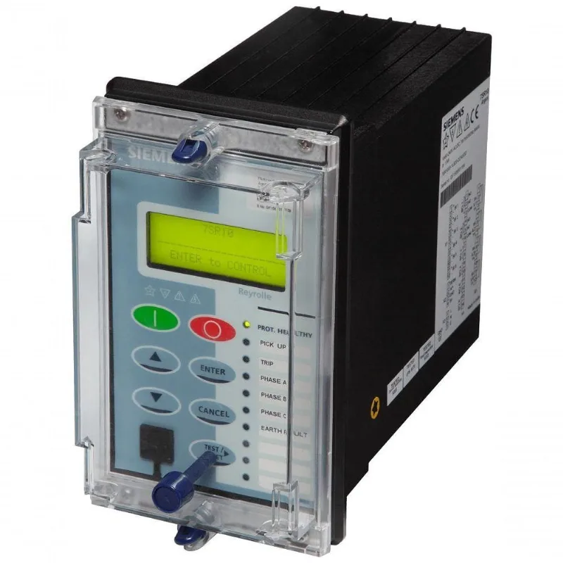 Relé de Sobrecorrente Não Direcional Siemens 7SR1002-1KB10-2CA0 Bivolt 3 Entradas e 3 Saídas