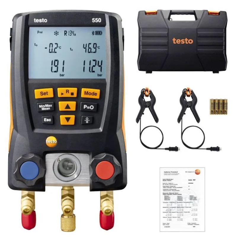 Kit Manifold Digital - TESTO 550