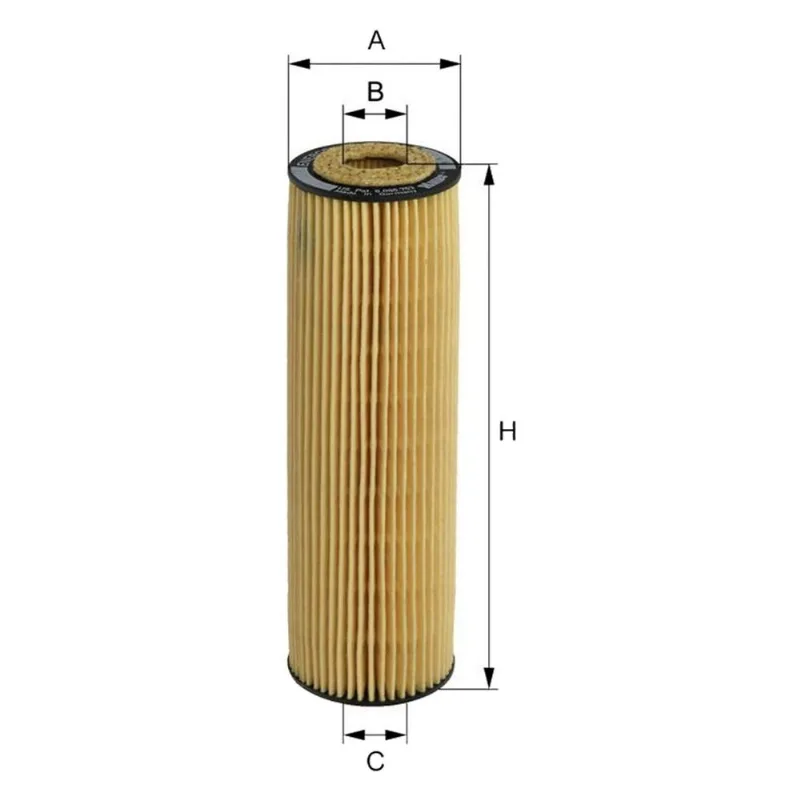 Filtro Óleo Hengst Mercedes-Benz C-180 2001-2007 Chassi W203 FOMB0106-23537