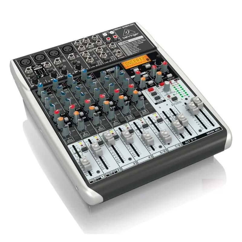 Mesa de Som Analógica 12 Canais xenyx QX1204 USB - behringer