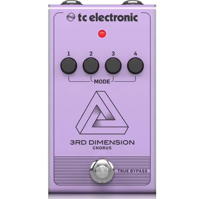 Pedal De Efeitos Tc Electronic 3rd Dimension Chorus
