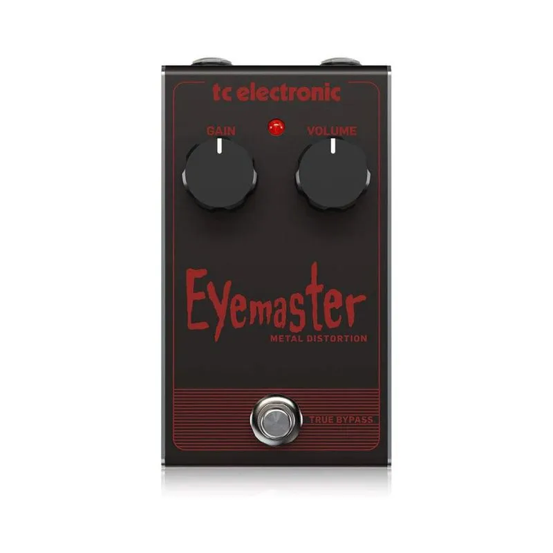 Pedal De Guitarra Tc Electronic Eyemaster Metal Distortion