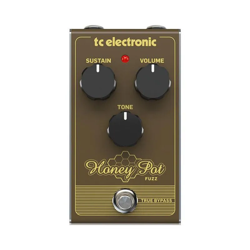 Pedal Para Guitarra - Honey Pot Fuzz - Tc Electronic