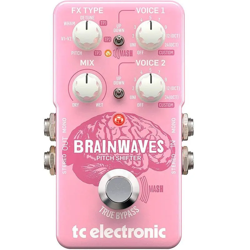 Pedal Processador De Efeitos Tc Electronic Brainwaves Pith