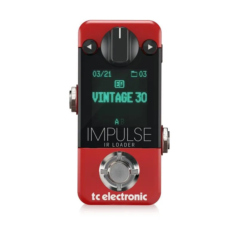 Pedal De Guitarra Impulse Ir Loader Da Tc Eletronic