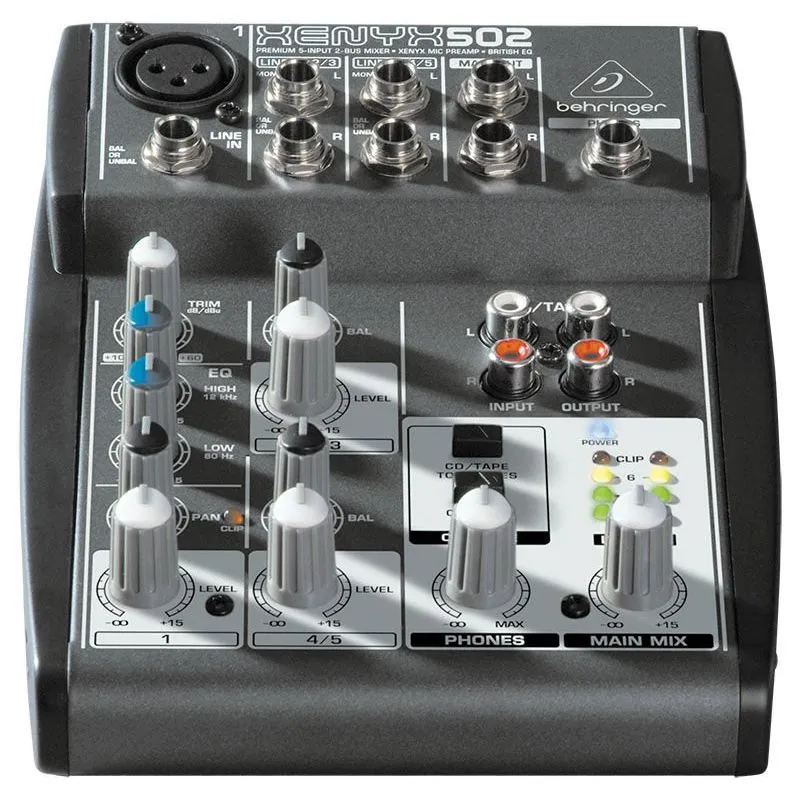Mixer Xenyx 110V - 502 - Behringer