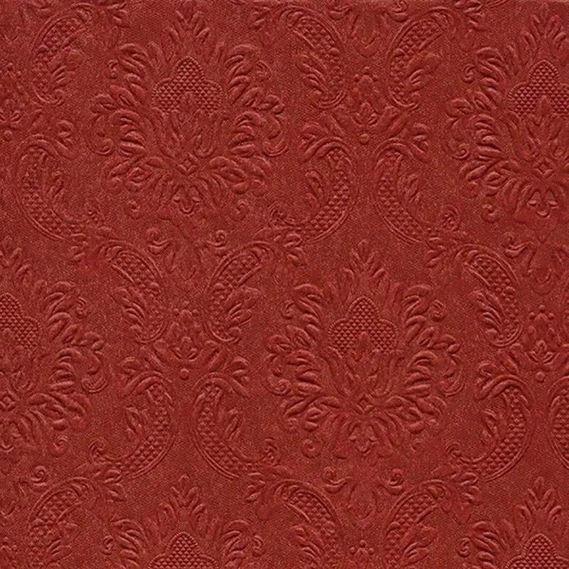 Pacote Com 16 Guardanapos De Papel Moments Ornaments Red