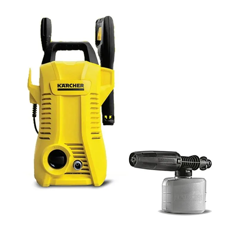 Hidrolavadora K2 Basic + Boquilla de espuma 0,3 L