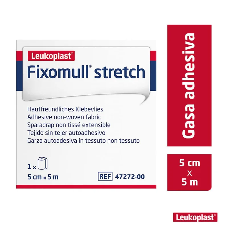 Gasa Adhesiva 5 Cm X 5 M Fixomull Strech Und
