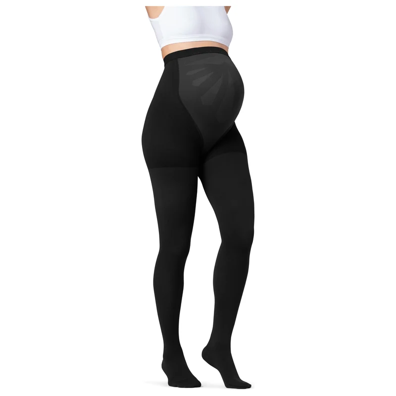 JOBST® Opaque Women's Waist High 15-20 mmHg, Maternity X-Large / Black