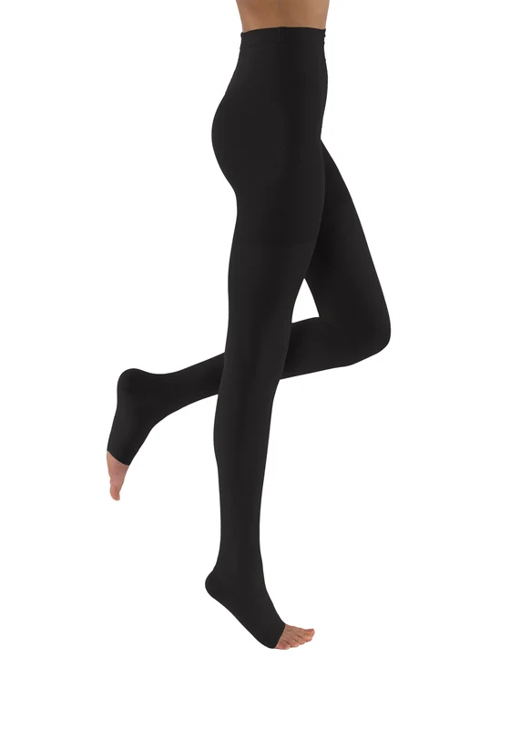 JOBST® Relief Waist High 15-20 mmHg, Open Toe X-Large / Standard / Black