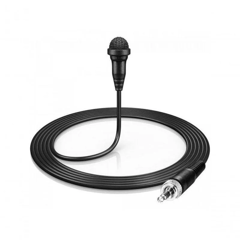 Microfone de Lapela ME 2-II Compacto e Discreto com Cápsula Omnidirecional Preto Sennheiser