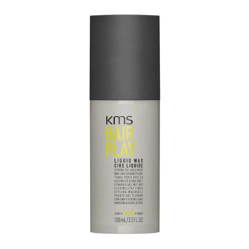 Cera Modeladora De Cabelo Kms Hairplay Flexible Hold And Shine 100ml