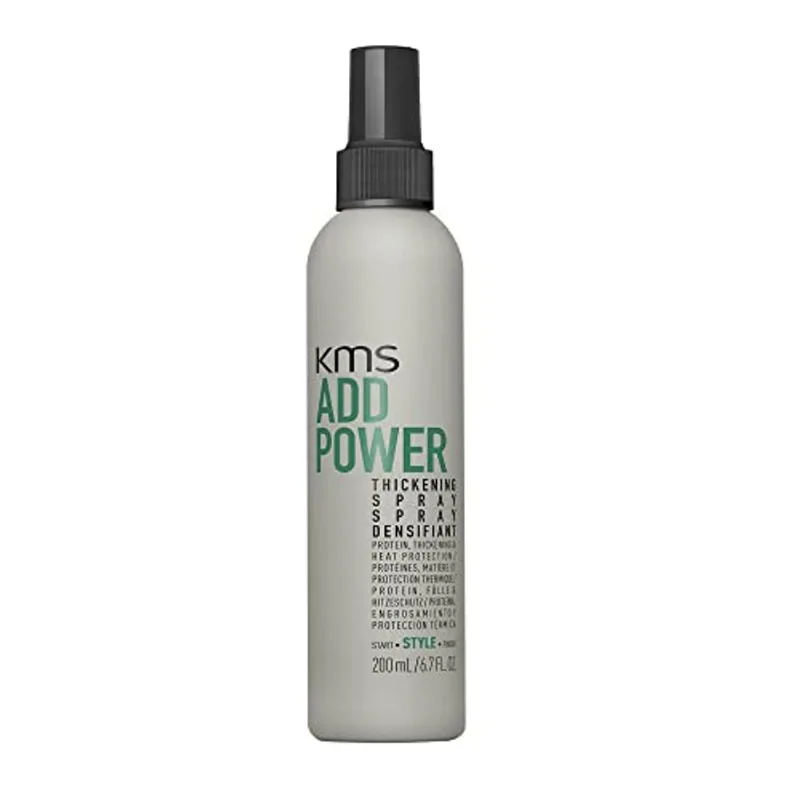 Protetor Térmico Em Spray Espessante Kms Addpower 676 Fl.