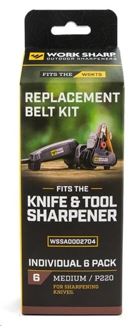 WORK SHARP zamjenska brusna traka keramička P220 za brusilicu WSKTS-I 6-pack