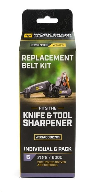 WORK SHARP P6000 brusna traka za brusilicu WSKTS-I 6-pack, siva