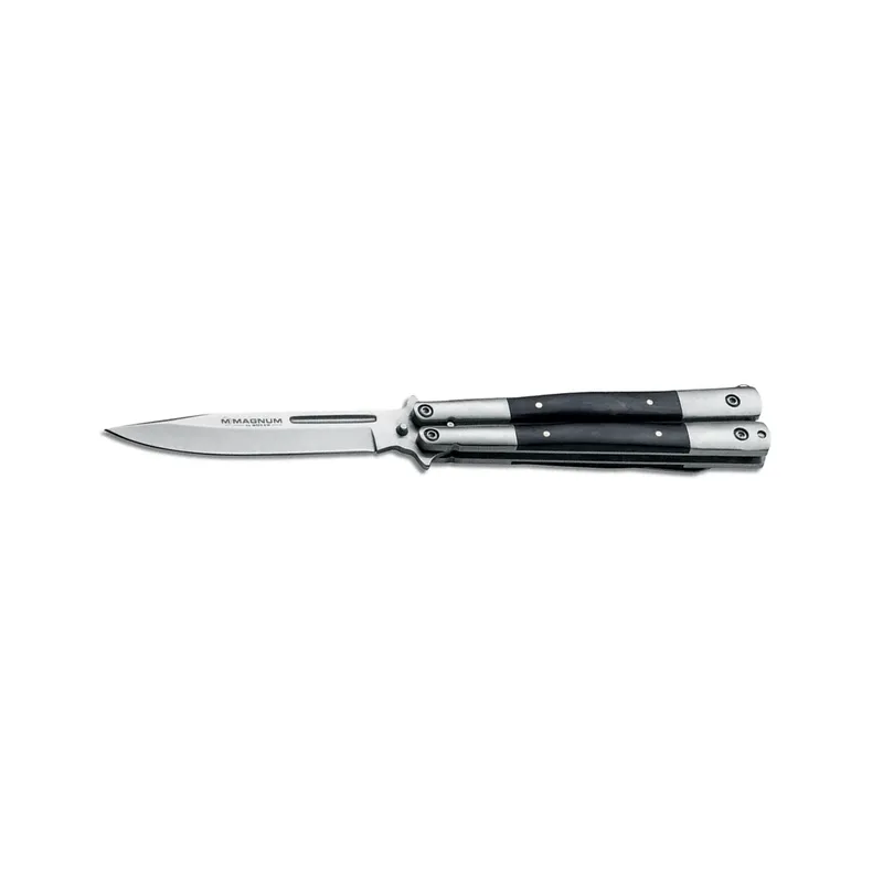 Canivete Butterfly Balisong Wood com Trava e Presilha Magnum - Boker