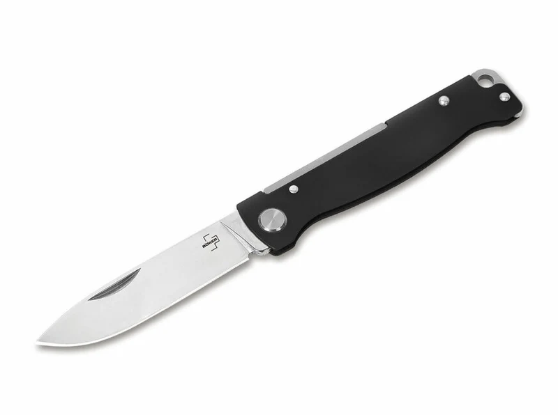 BÖKER® ATLAS BLACK džepni nož 6,7 cm, crni, nehrđajući čelik