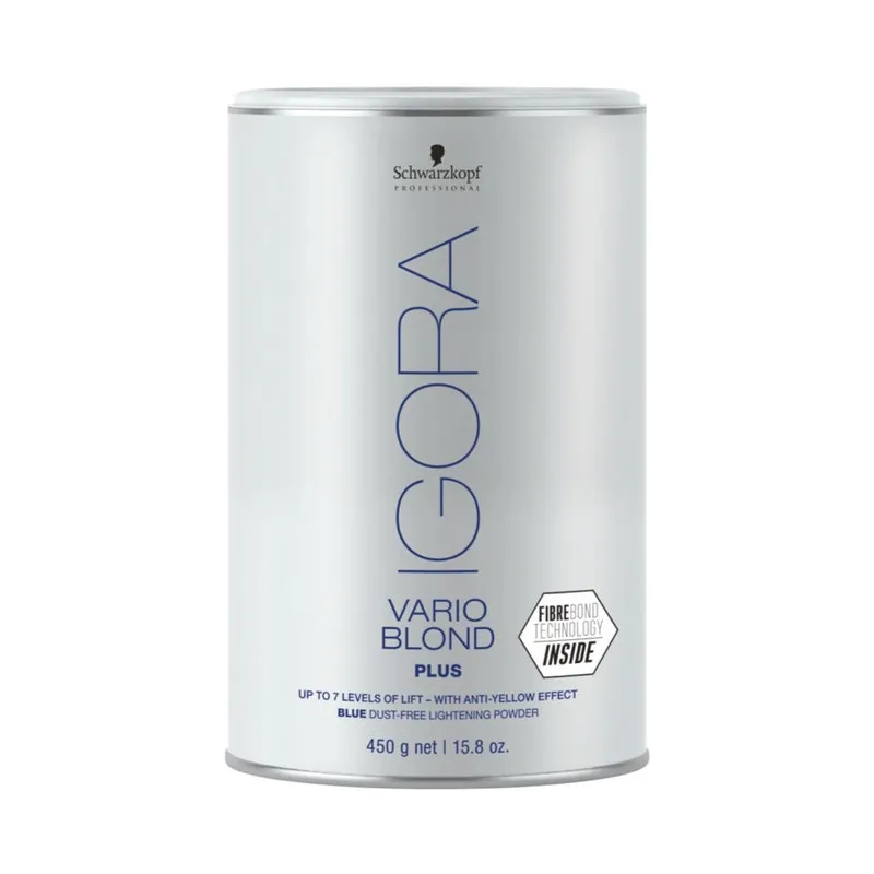 Pó Descolorante 450G - Schwarzkopf Igora Vario Blond Plus 6U