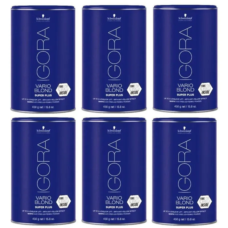 Pó Descolorante Schwarzkopf Igora Vario Blond Super Plus 6U