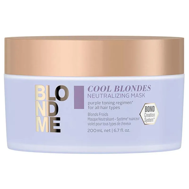 Schwarzkopf BlondMe Cool Blondes Neutralizing Máscara 200ml