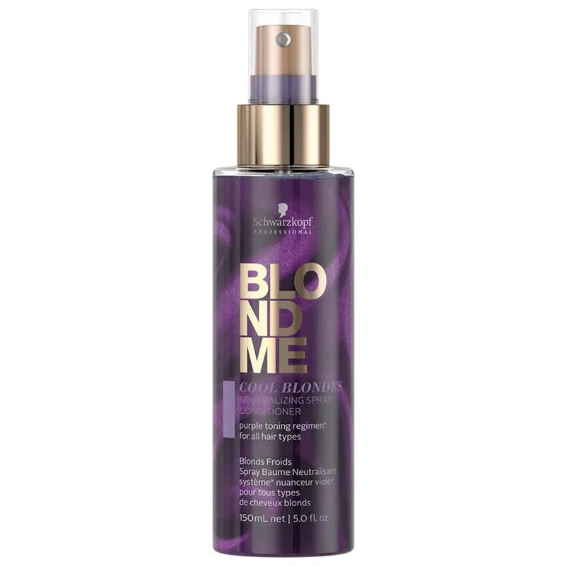 Schwarzkopf BlondMe Cool Blondes Neutralizing Spray Condicionador 150ml