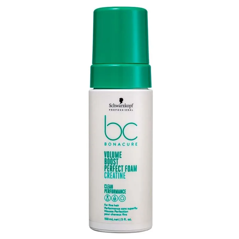 Schwarzkopf BC Clean Performance Volume Boost - Espuma Finalizadora 150ml