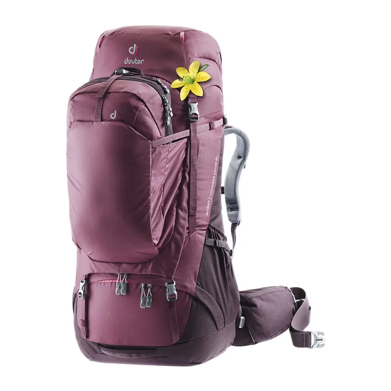 Mochila Aviant Voyager 60+10 Sl Roxo Deuter
