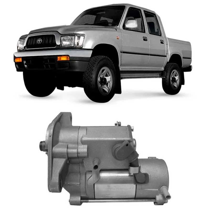 Motor Partida Arranque Hilux 2.4 2.8 3.0 92 a 2005 12V Bosch
