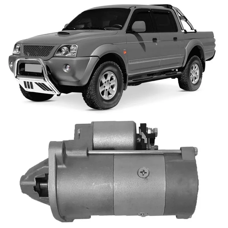 Motor Partida Arranque L200 2.5 96 A 2012 12v Bosch