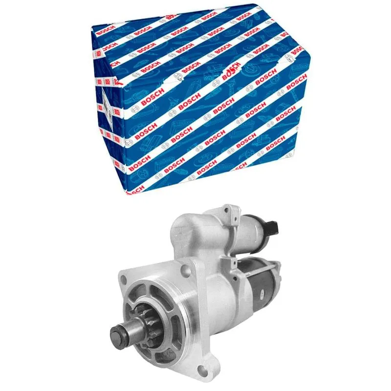 Motor Partida Arranque L200 2.5 4D56 91 a 2003 12V Bosch