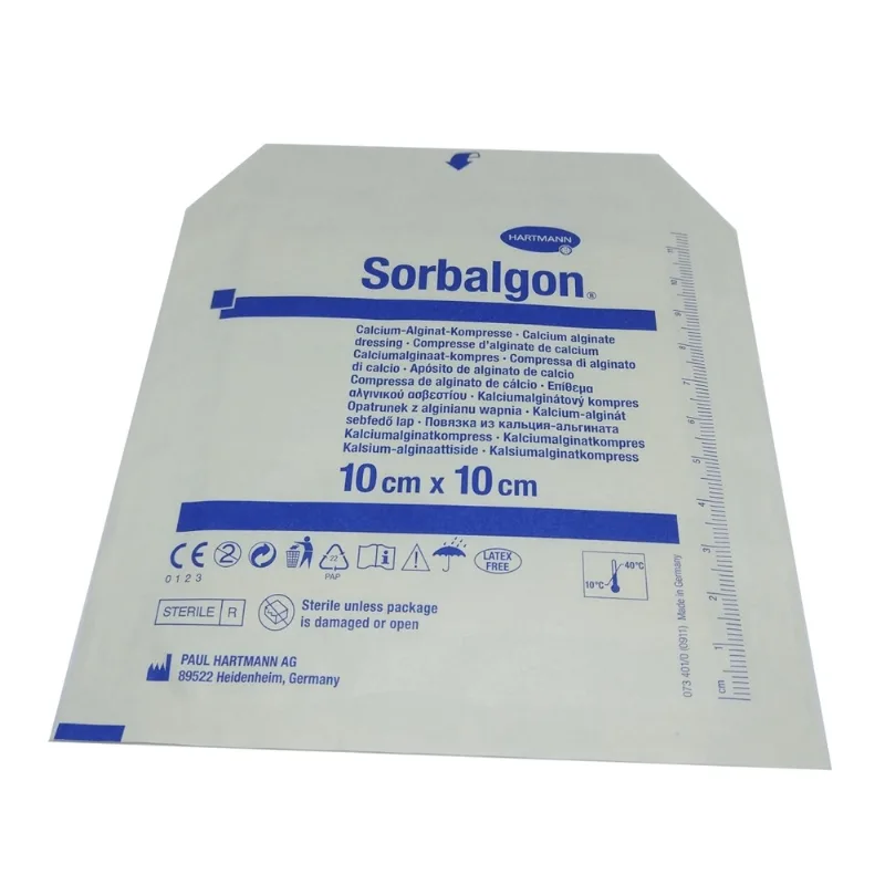 CURATIVO HARTMANN SORBALGON 10X10CM