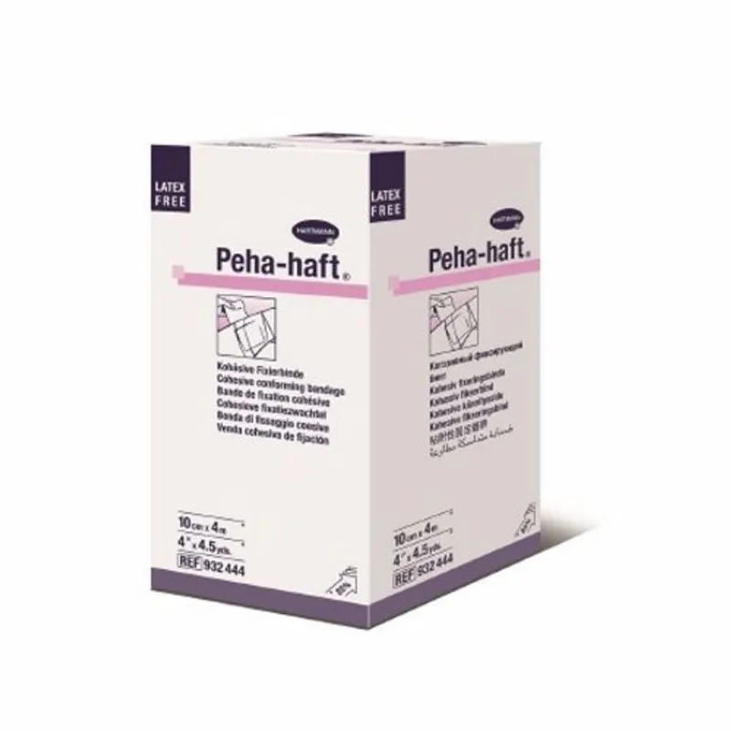 Bandage coesa Peha-haft 4 Polegada X 4-1/2 Jarda Auto-aderente Fechamento Branco NonSterile 1 Cada pela Hartmann Usa Inc