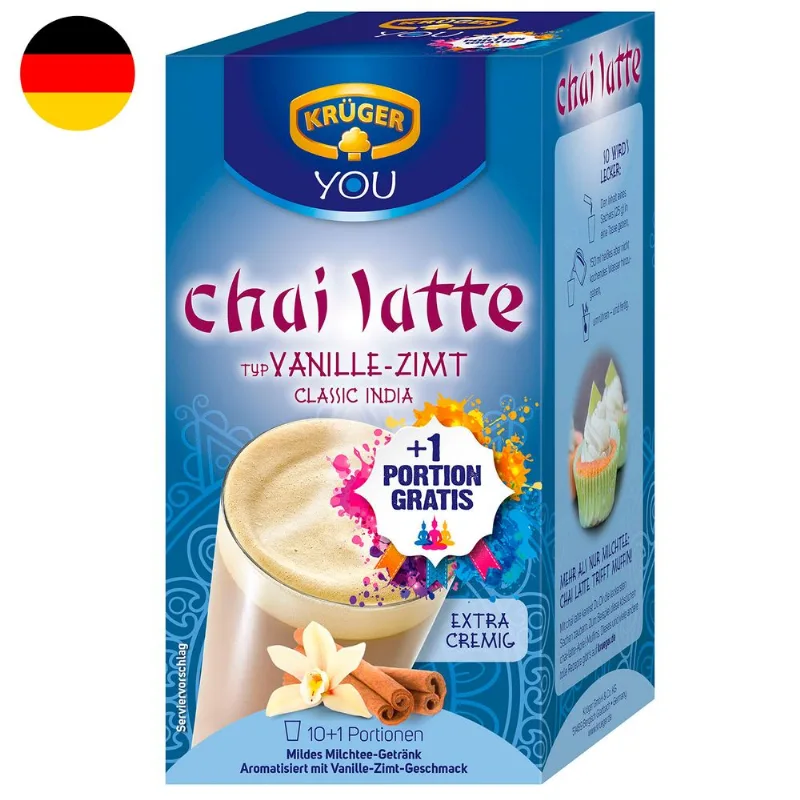 Té Chai Latte Krüger Clasic India 11 un.