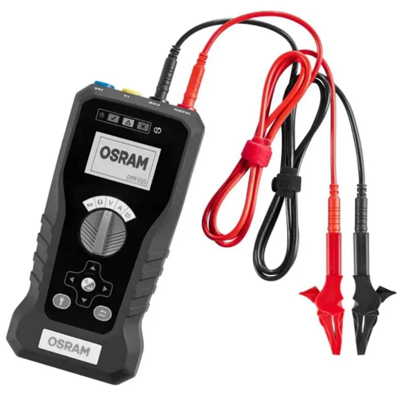 Testador Bateria Alternador Motor Partida 12/24v 220v Osram