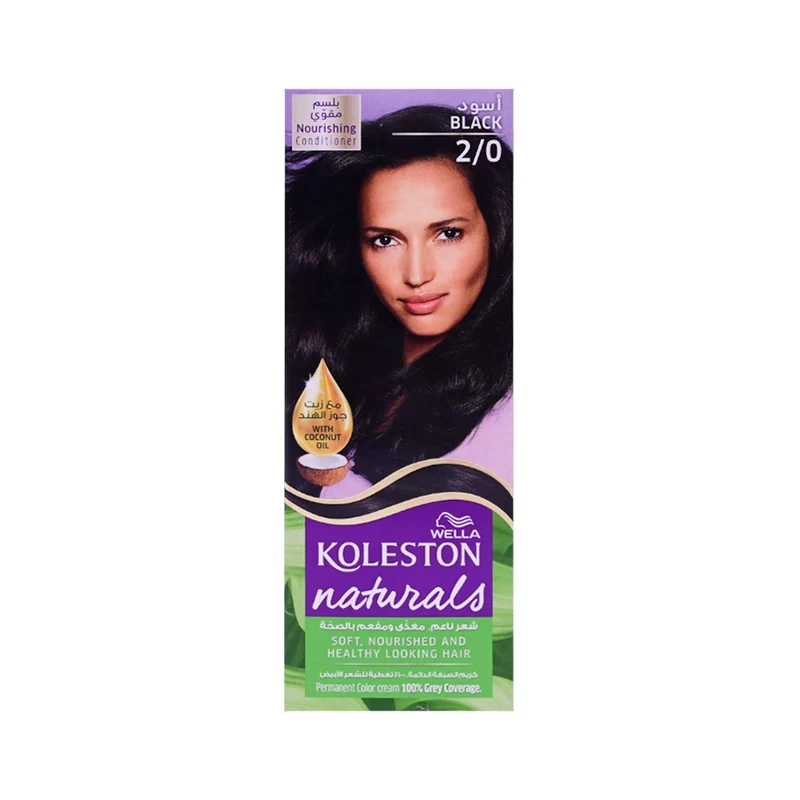 WELLA HAIR COLOR KOLESTON NATURALS 2/0 BLACKBERRY 110 ML