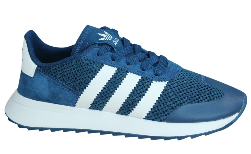 Adidas Flashrunner Womens Navy Blue Trainers 8.5