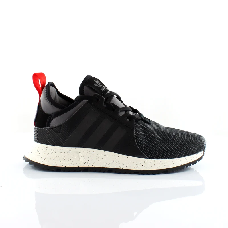 Adidas Originals X_PLR Lace Up Black White Synthetic Unisex Trainers BZ0669 6.5