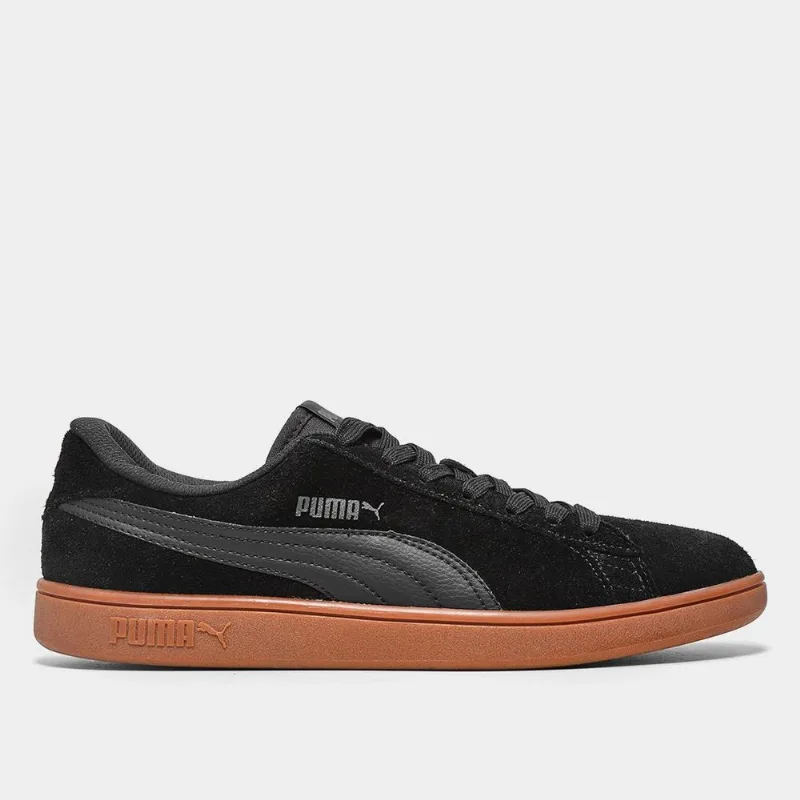 Tênis Puma Smash V2 Masculino - Unissex - Preto