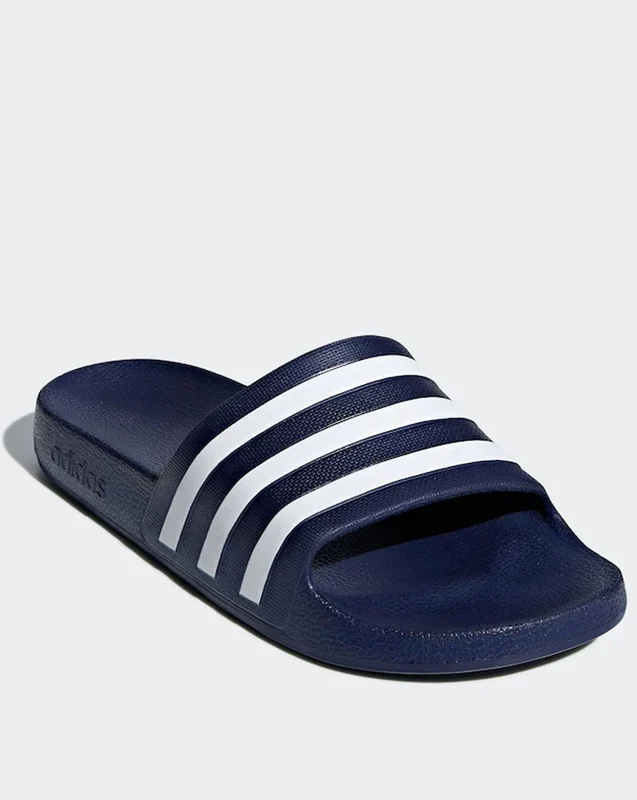 Adidas Adilette Aqua Slides Navy/White 8