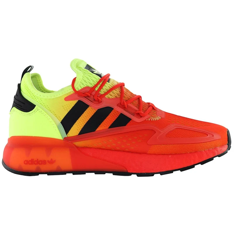Adidas ZX 2K Boost Mens Red Trainers 7