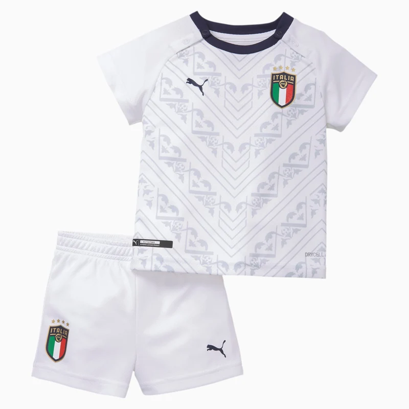 Puma Italia Away Kids White Set 1-2Y
