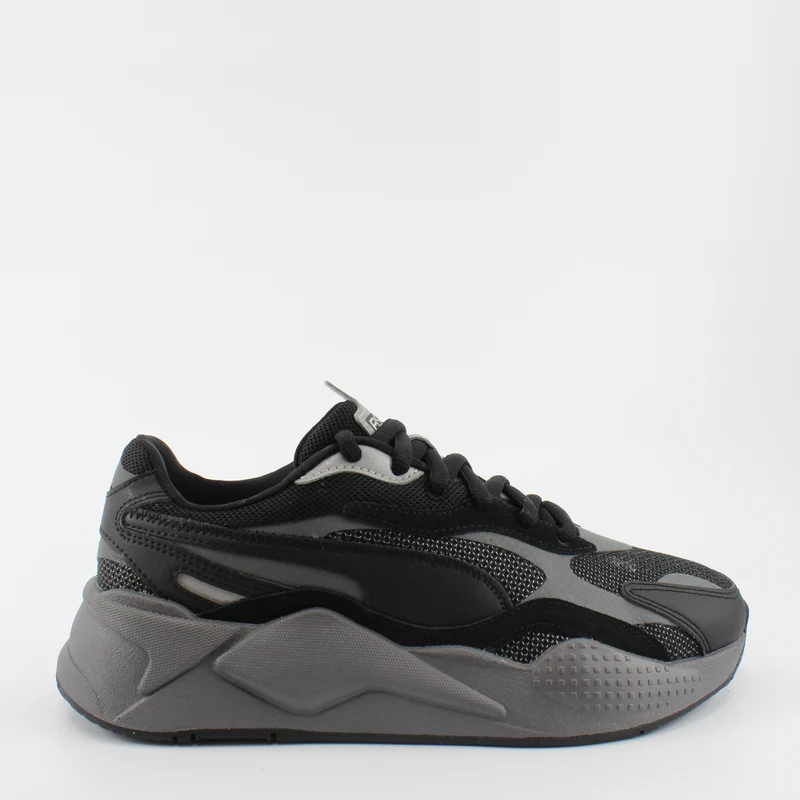 Puma RS-X Puzzle Black Synthetic Mens Lace Up Trainers 371570 02 11
