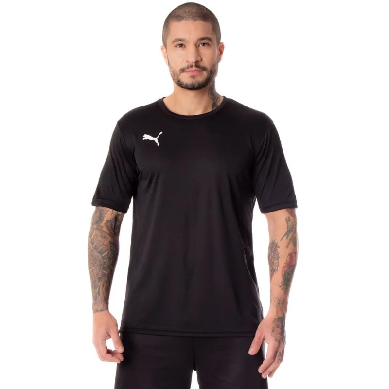 Camiseta Masculina Puma Jersey Active Preto - GG