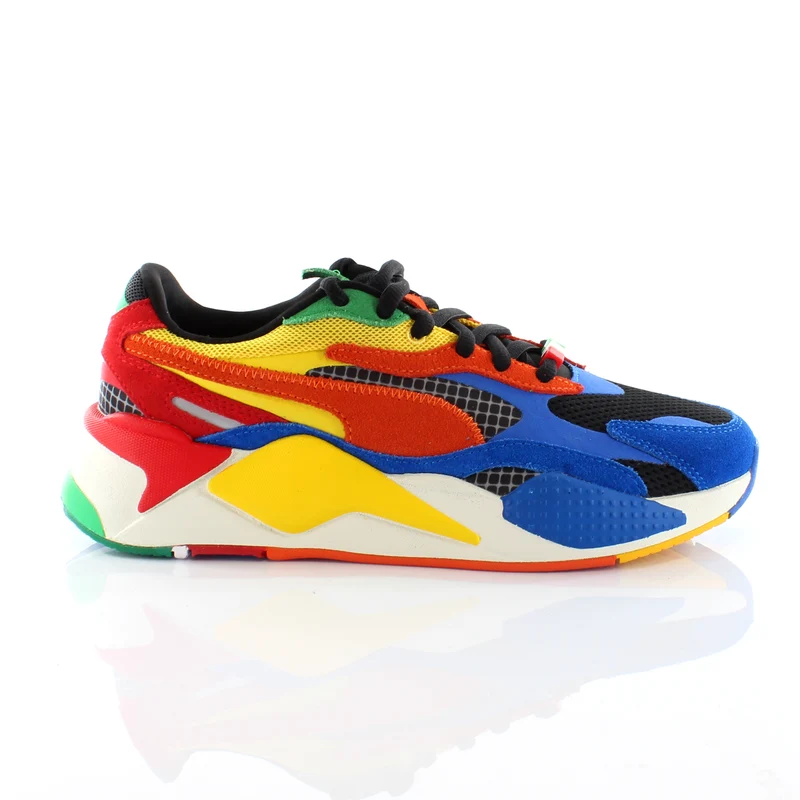 Puma RS-X3 RUBIK'S Cube Mens Multicolour Trainers 4